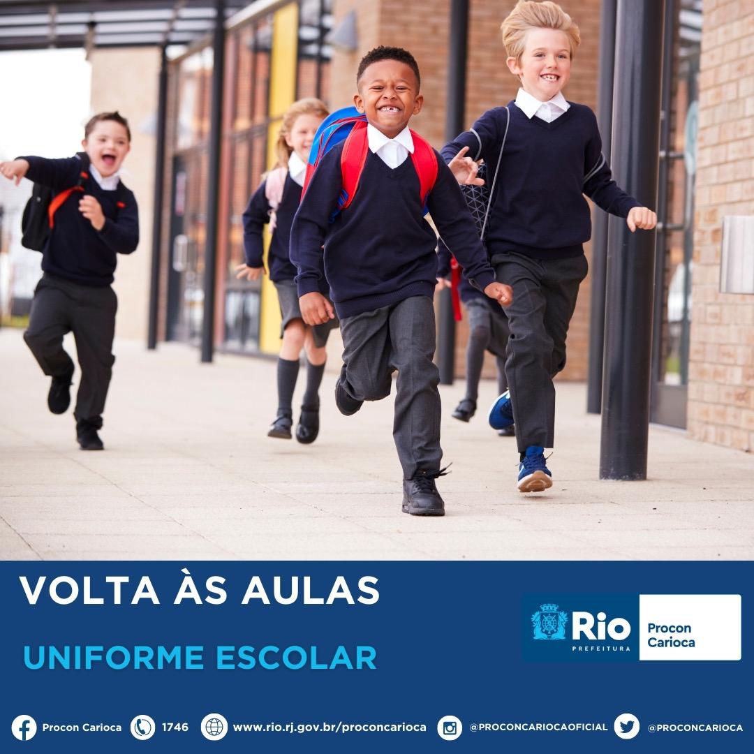 Volta às Aulas: Uniforme Escolar