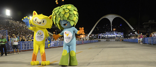Um carnaval de números olímpicos para o turismo