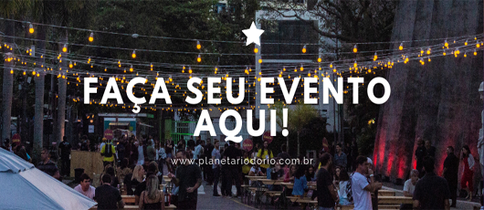 Faça seu evento no Planetário