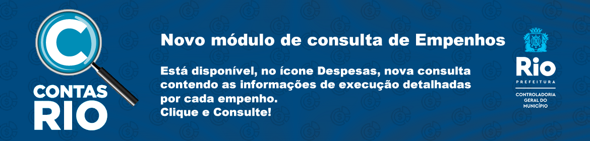 Novo módulo de consulta de Empenhos Está disponível, no ícone Despesas, nova consulta contendo as informações de execução detalhadas por cada empenho. Clique e Consulte!