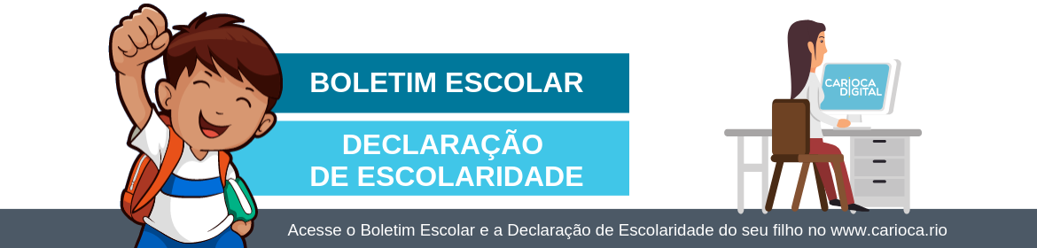 Boletim Escolar e Declaração Escolaridade