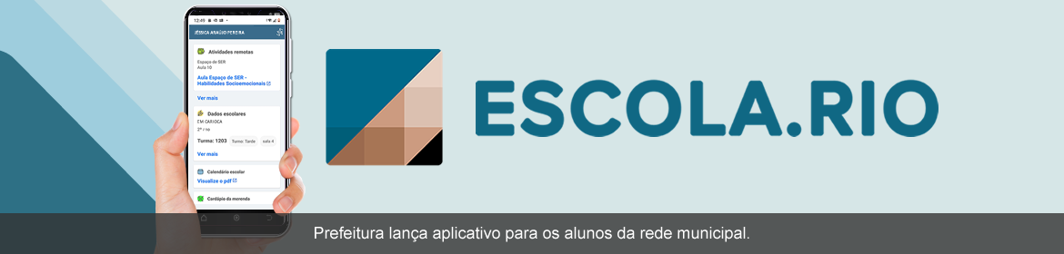 App Escola.Rio